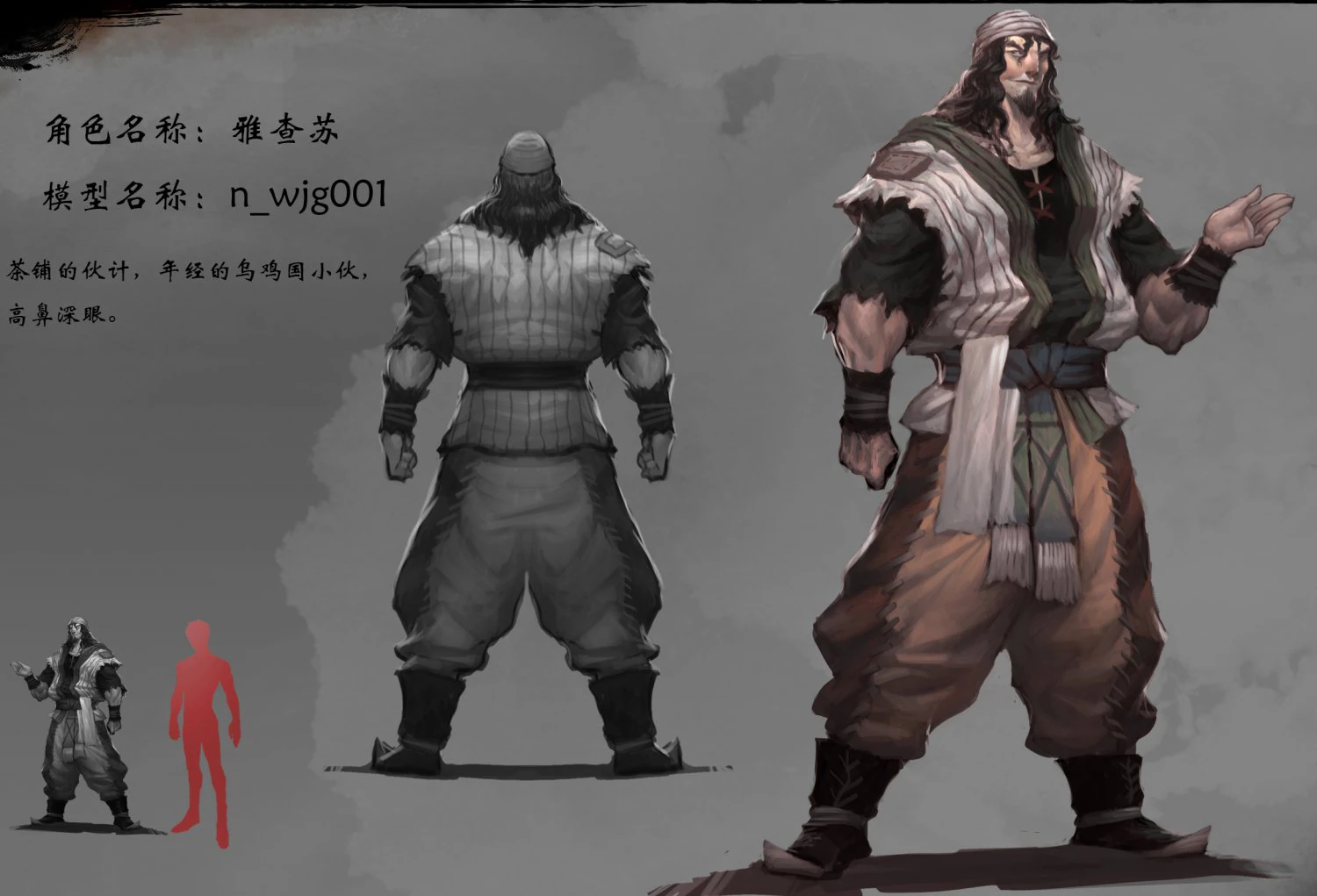 low poly 3d characters-yachasu 3D Model .c4d .max .obj .3ds .fbx .stl .blend 