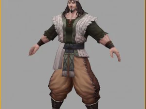 low poly 3d characters-yachasu 3D Model