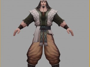 low poly 3d characters-yachasu 3D Modell