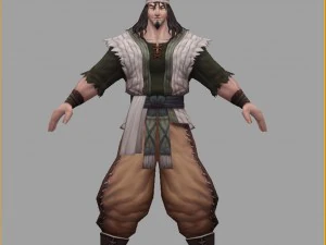 low poly 3d characters-yachasu 3D Model