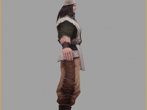 low poly 3d characters-yachasu 3D Modell