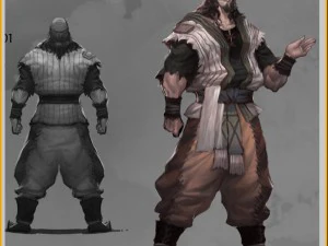 low poly 3d characters-yachasu 3D Model