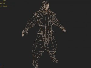 low poly 3d characters-yachasu 3D Model