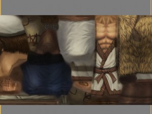 low poly 3d characters-yangjiakou boatman 3D 모델