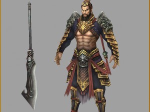 low poly 3d characters-player 3D Модель