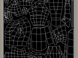 low poly 3d characters-player 3D Модель