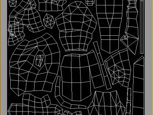 low poly 3d characters-player 3D Model