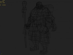low poly 3d characters-san sang Modèle 3D