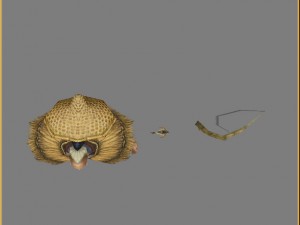 low poly 3d characters - fisherman zhang slightly 3Dモデル
