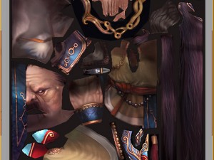 low poly 3d characters-yu fuzi Model 3D