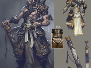 personnages 3D low poly - la montre &agrave; cheval Modèle 3D