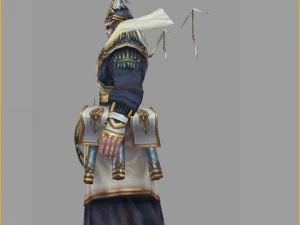 low poly 3d characters - mma 3D Model