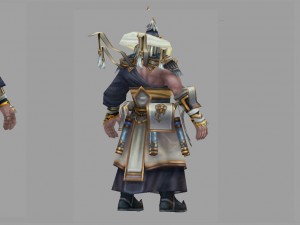 low poly 3d characters - mma 3D मॉडल
