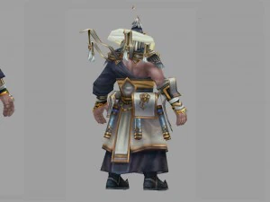 low poly 3d characters - mma 3D Model