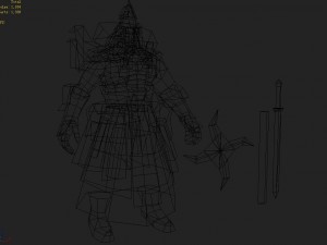 low poly 3d characters - mma 3D मॉडल
