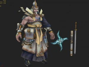 low poly 3d characters - mma 3D Model