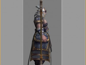 low poly 3d characters - yuma jail Model 3D
