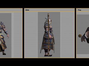 low poly 3d characters - yuma jail Model 3D