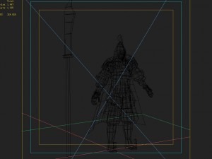 low poly 3d characters-chang an zhongyu 3D 模型