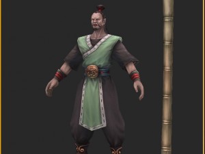 low poly 3d characters-zhuangding Model 3D