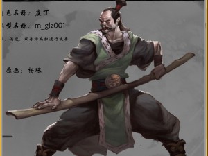 low poly 3d characters-zhuangding Model 3D