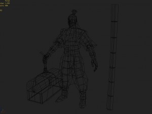 low poly 3d characters-zhuangding Model 3D