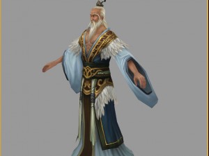 low poly 3d characters-drunk people Modello 3D