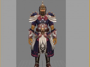 cloth set - monkey 01 3Dモデル