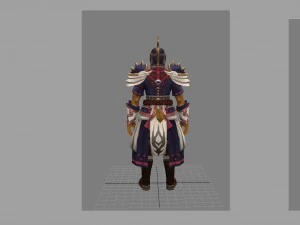 cloth set - monkey 01 3D Model