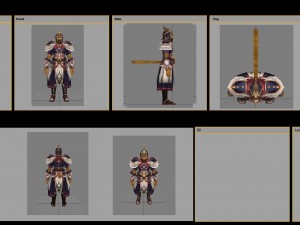 cloth set - monkey 01 3Dモデル