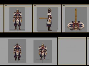 cloth set - monkey 01 3D Model