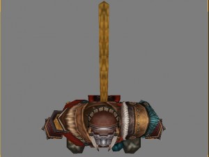 cloth set - monkey 02 Model 3D