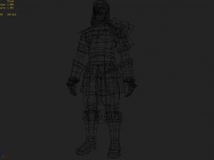 cloth set - monkey 02 Model 3D