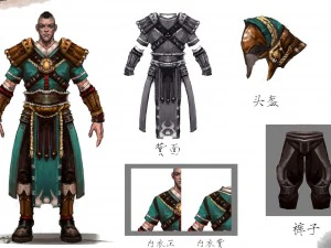 cloth set - monkey 04 3D Model