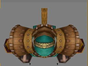 cloth set - monkey 04 3D Model