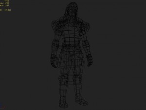 cloth set - monkey 04 Model 3D