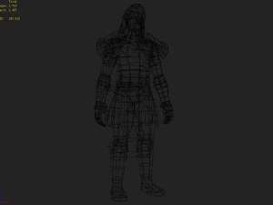 cloth set - monkey 04 3D Model