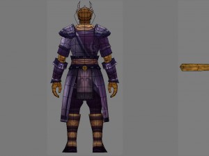 cloth set - monkey 05 Model 3D