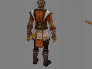 cloth set - monkey 06 3D Model