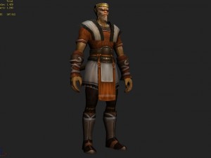 cloth set - monkey 06 3D Model