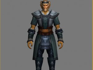 cloth set - monkey 07 3D Model