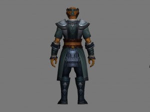 cloth set - monkey 07 3D Modell
