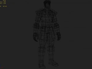 cloth set - monkey 07 3D Model