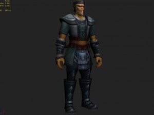 cloth set - monkey 07 3D Modell