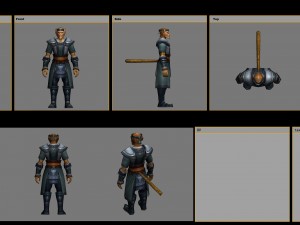 cloth set - monkey 07 3D Modell