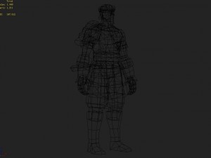 cloth set - monkey 08 3D Model