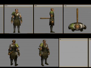 cloth set - monkey 08 3D Model