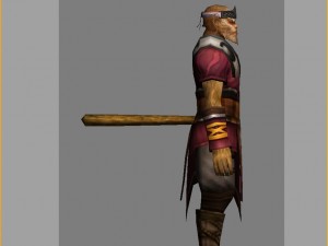 cloth set - monkey 09 3D Model
