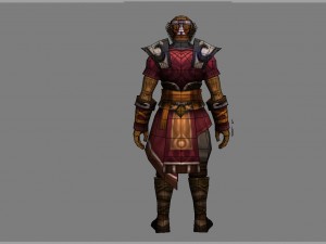cloth set - monkey 09 3D Model