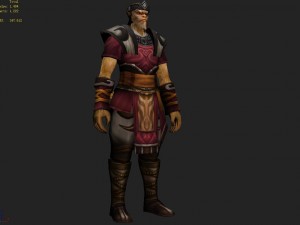 cloth set - monkey 09 3D Model